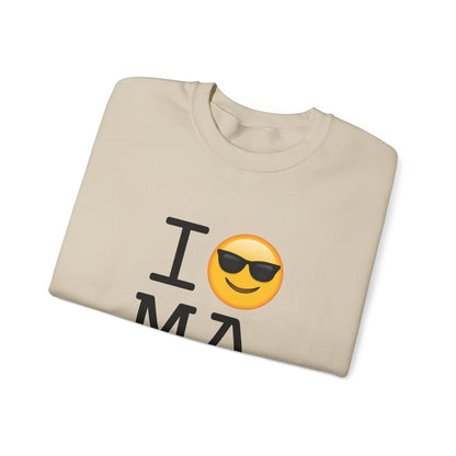 "I'm Cool with Massachusetts" Sweatshirt