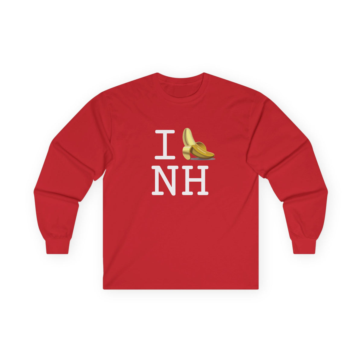 "I'm Bananas about New Hampshire" Long Sleeve Shirt