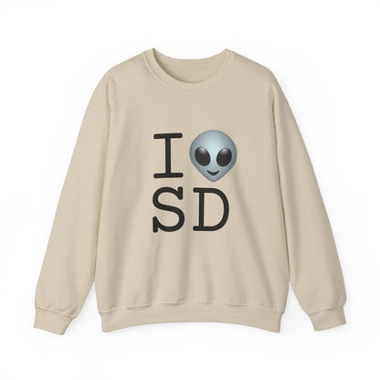 "I Feel Alien in South Dakota" Sweatshirt