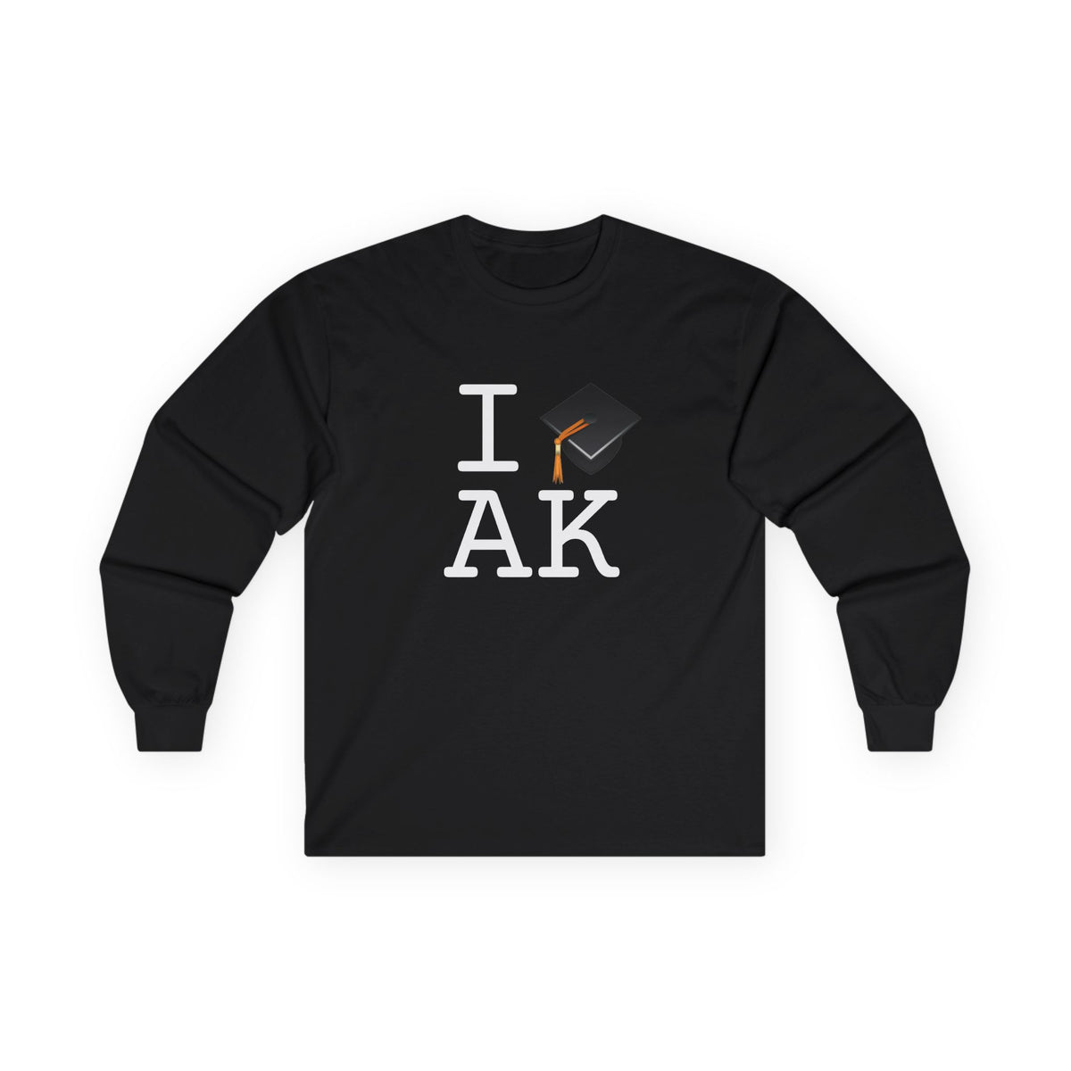 "I Graduate Alaska" Long Sleeve Shirt