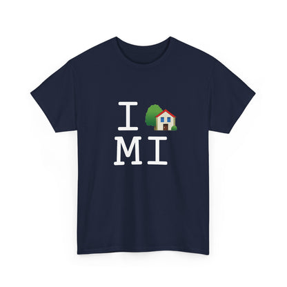 "I'm Home in Michigan" Tee