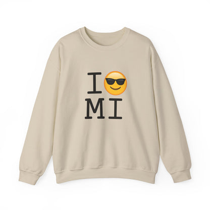 "I'm Cool with Michigan" Sweatshirt