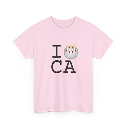 "I Birthday Cake California" Tee