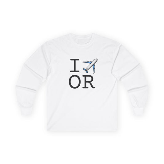 "I Fly Over Oregon" Long Sleeve Shirt