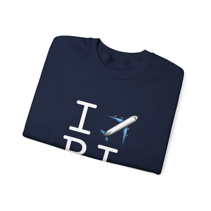 "I Fly Over Rhode Island" Sweatshirt