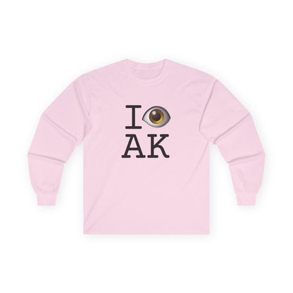 "I See (Eye) Alaska" Long Sleeve Shirt