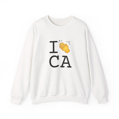 "I Applaud California" Sweatshirt