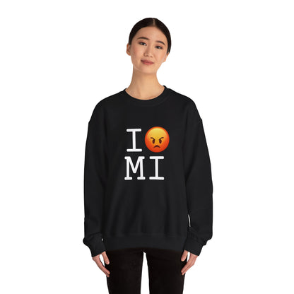 "I'm Angry about Michigan" Sweatshirt