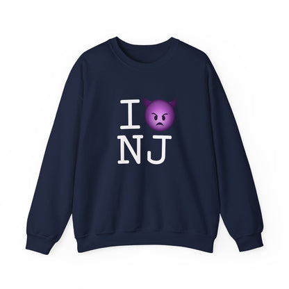 "I'm an Angry Devil about New Jersey" Sweatshirt