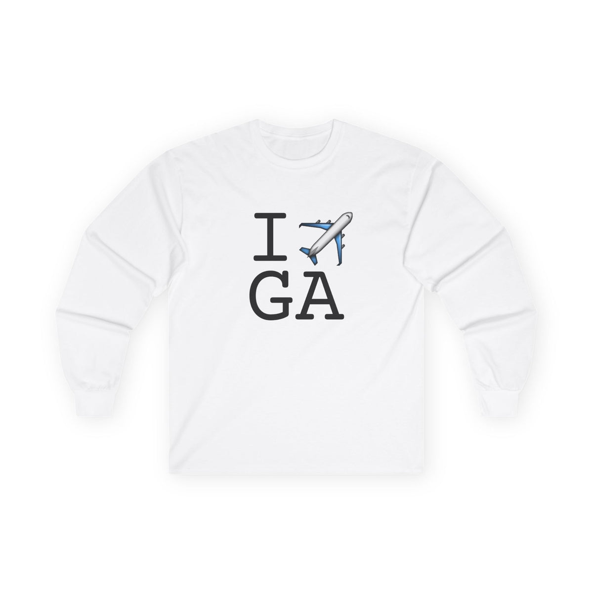 "I Fly Over Georgia" Long Sleeve Shirt
