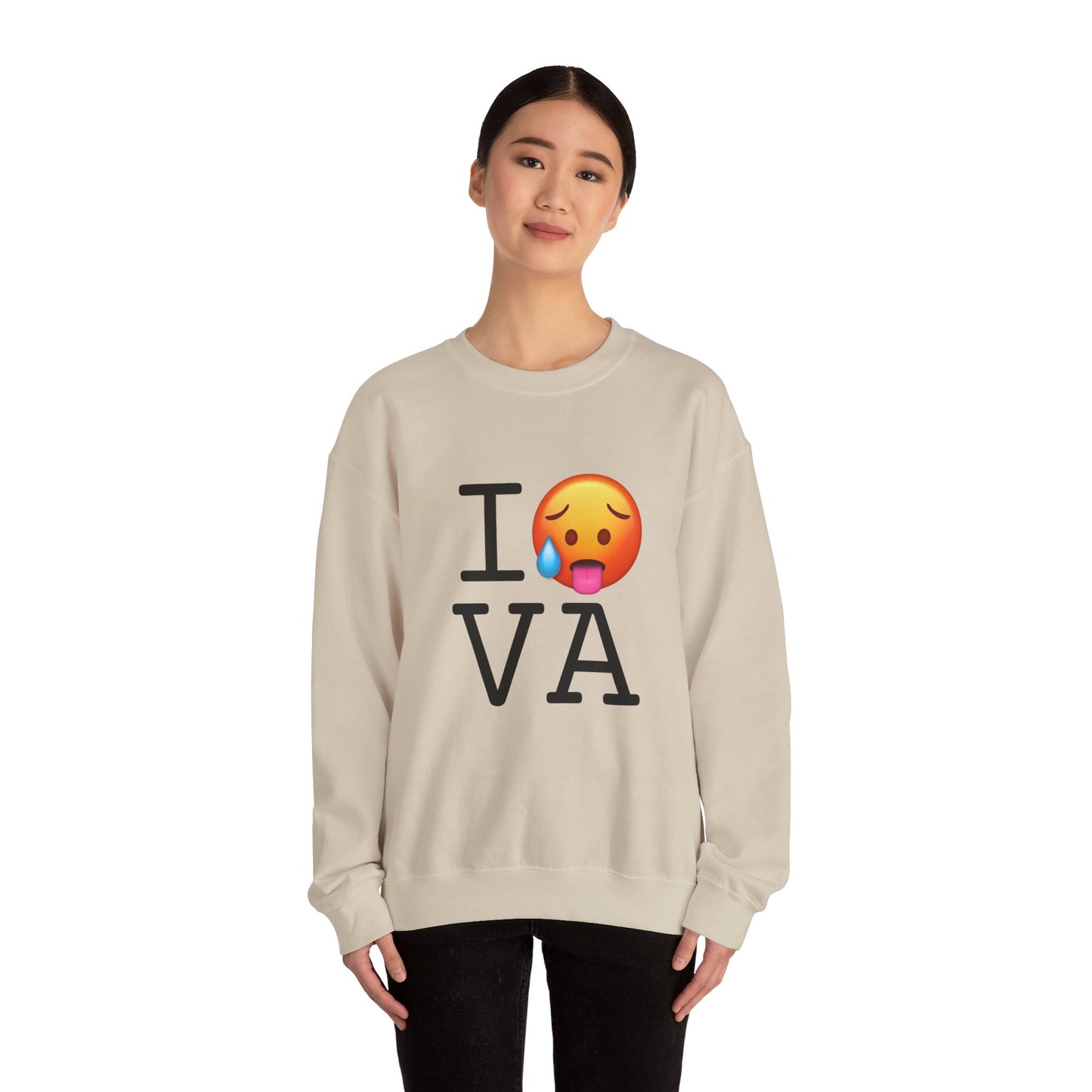 "I'm Hot in Virginia" Sweatshirt