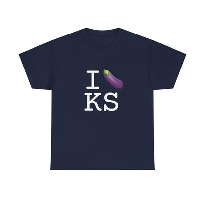"I Eggplant Kansas" Tee