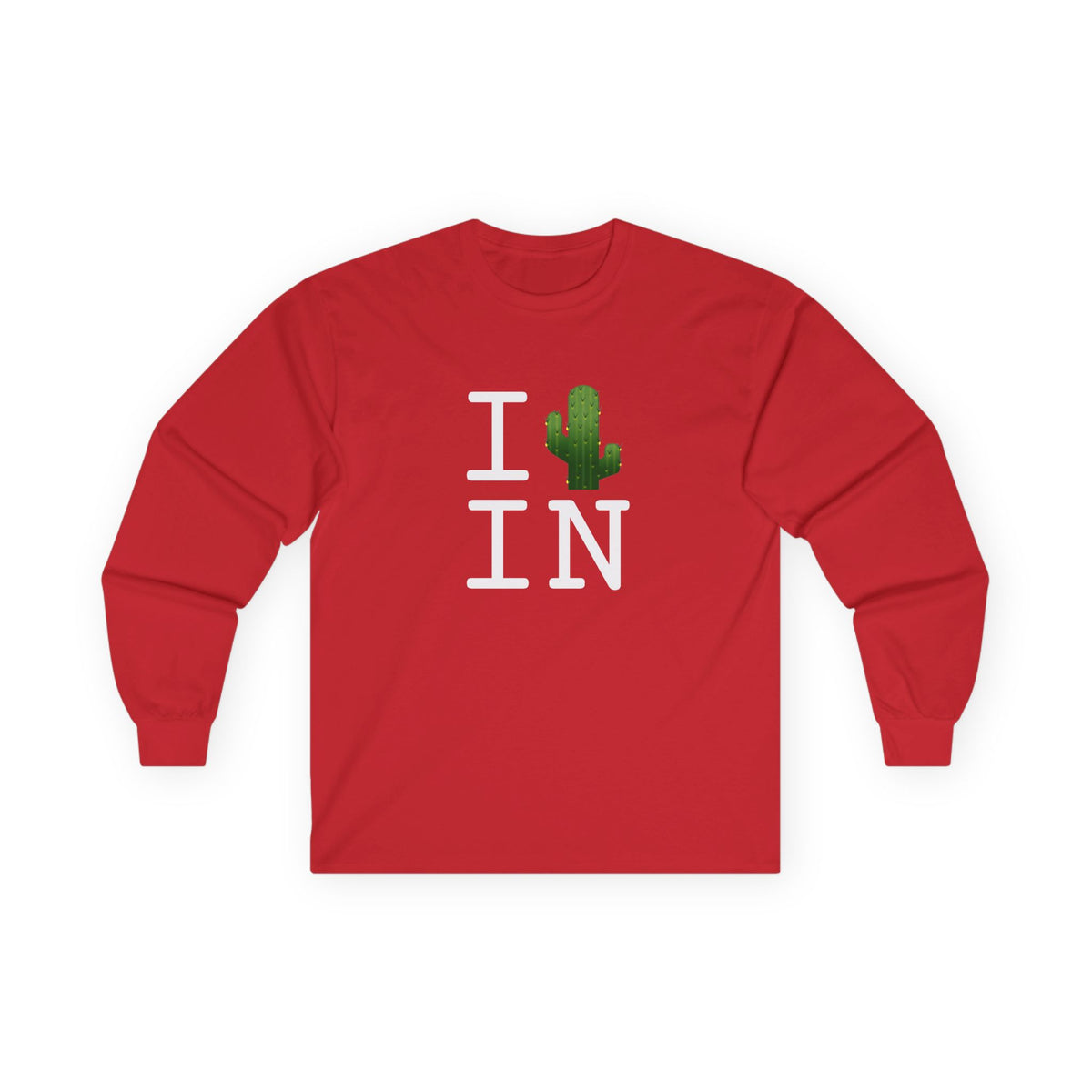 "I Cactus Indiana" Long Sleeve Shirt