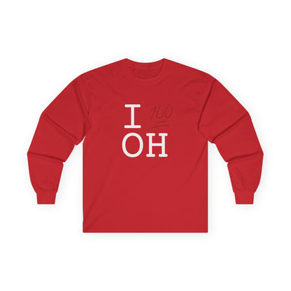 "I Keep it 100 in Ohio" Long Sleeve Shirt