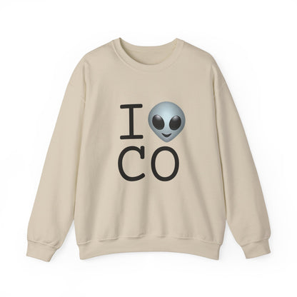 "I Feel Alien in Colorado" Sweatshirt