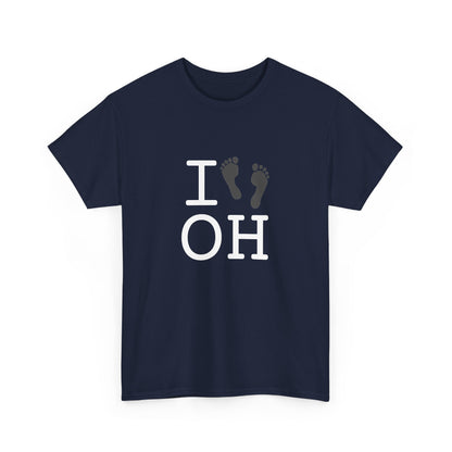 "I leave Footsteps in Ohio" Tee
