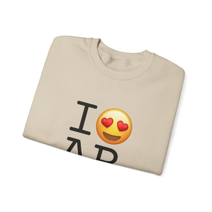 "I have Heart Eyes for Arkansas" Sweatshirt