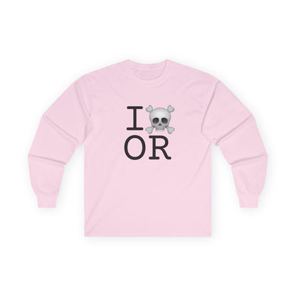 "I'm a Pirate in Oregon" Long Sleeve Shirt