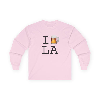 "I Beer Louisiana" Long Sleeve Shirt