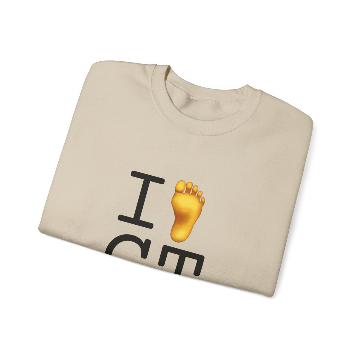 "I Foot Connecticut" Sweatshirt