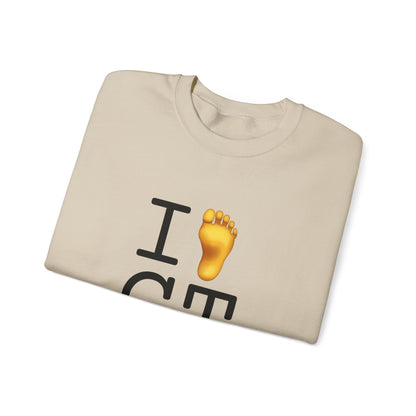 "I Foot Connecticut" Sweatshirt