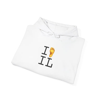 "I Foot Illinois" Hoodie