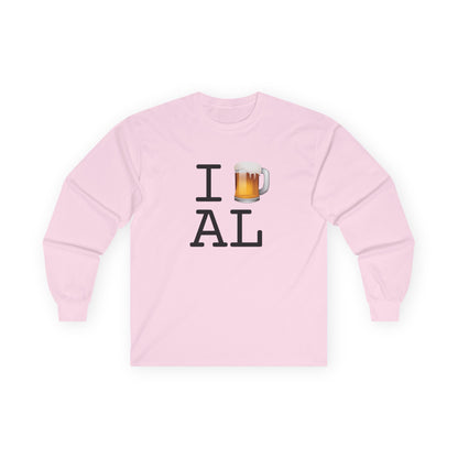 "I Beer Alabama" Long Sleeve Shirt