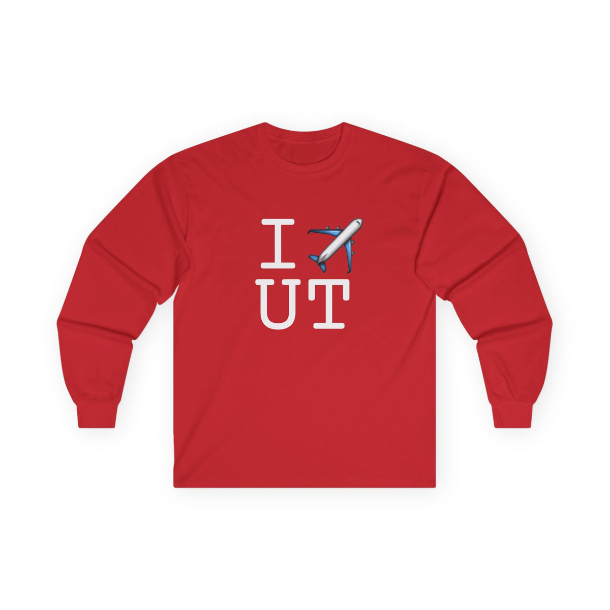 "I Fly Over Utah" Long Sleeve Shirt