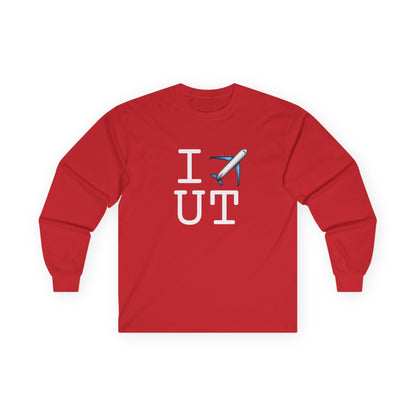 "I Fly Over Utah" Long Sleeve Shirt
