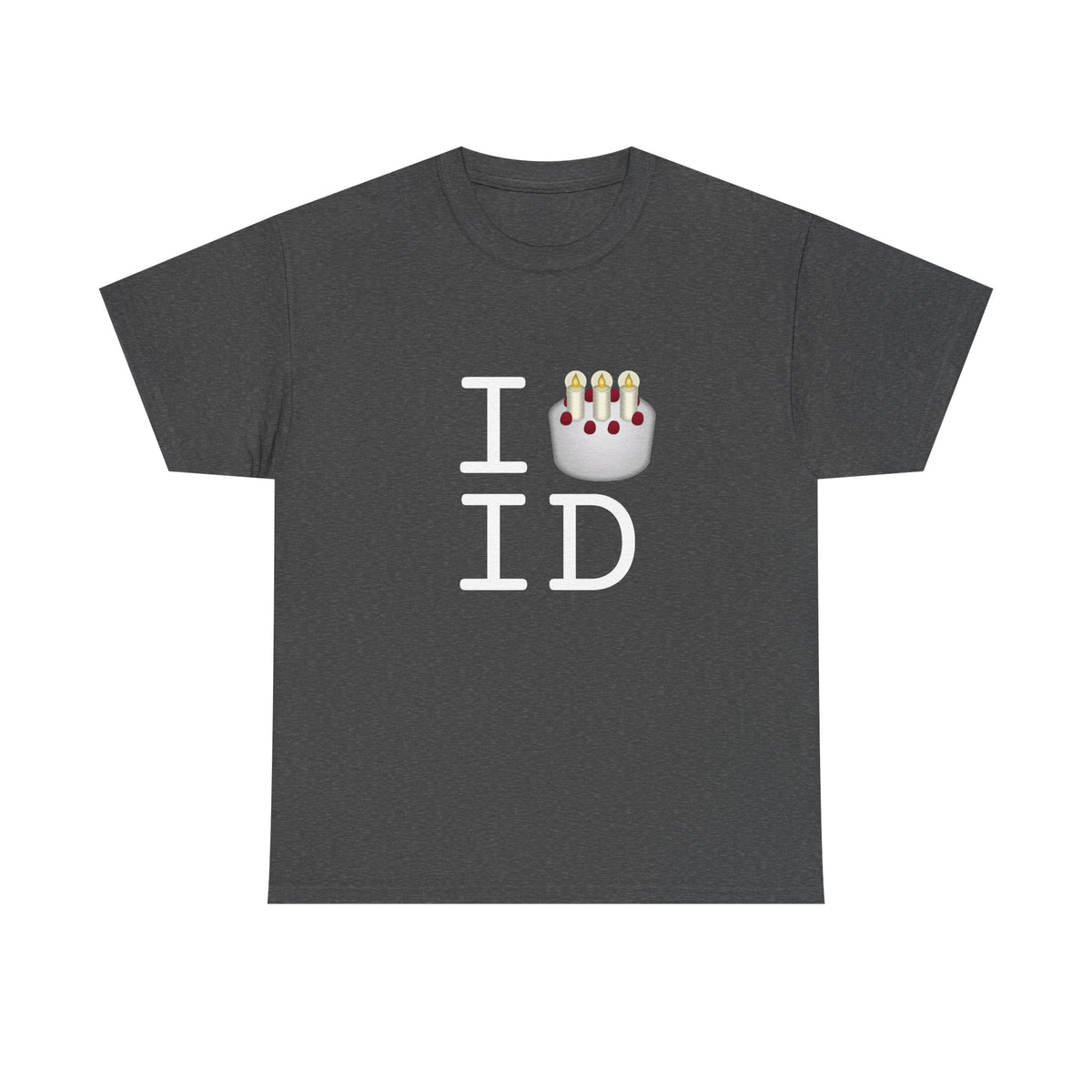 "I Birthday Cake Idaho" Tee