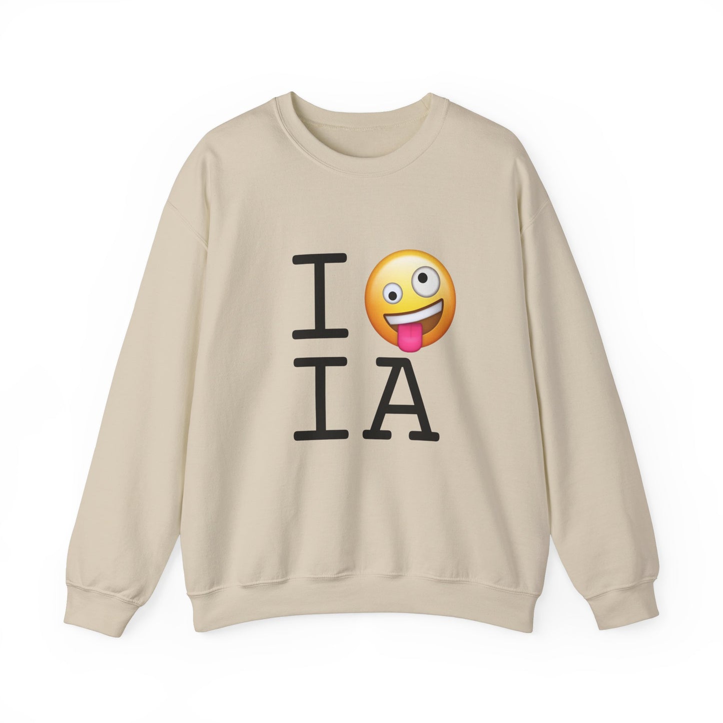 "I'm Crazy about Iowa" Sweatshirt