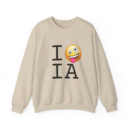 "I'm Crazy about Iowa" Sweatshirt
