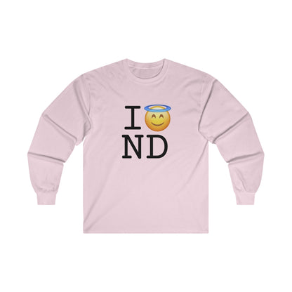 "I'm an Angel in North Dakota" Long Sleeve Shirt