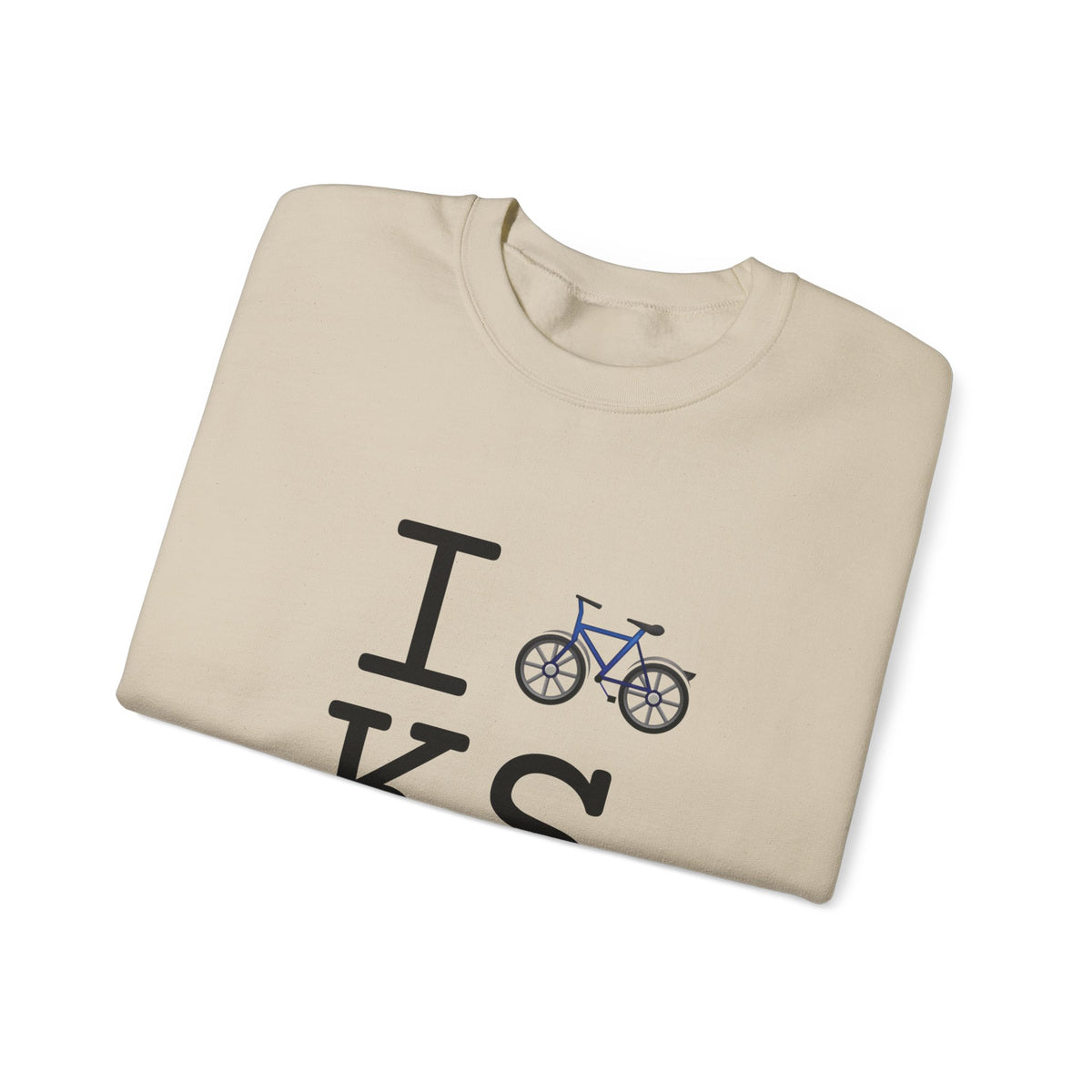 "I Bicycle Kansas" Sweatshirt