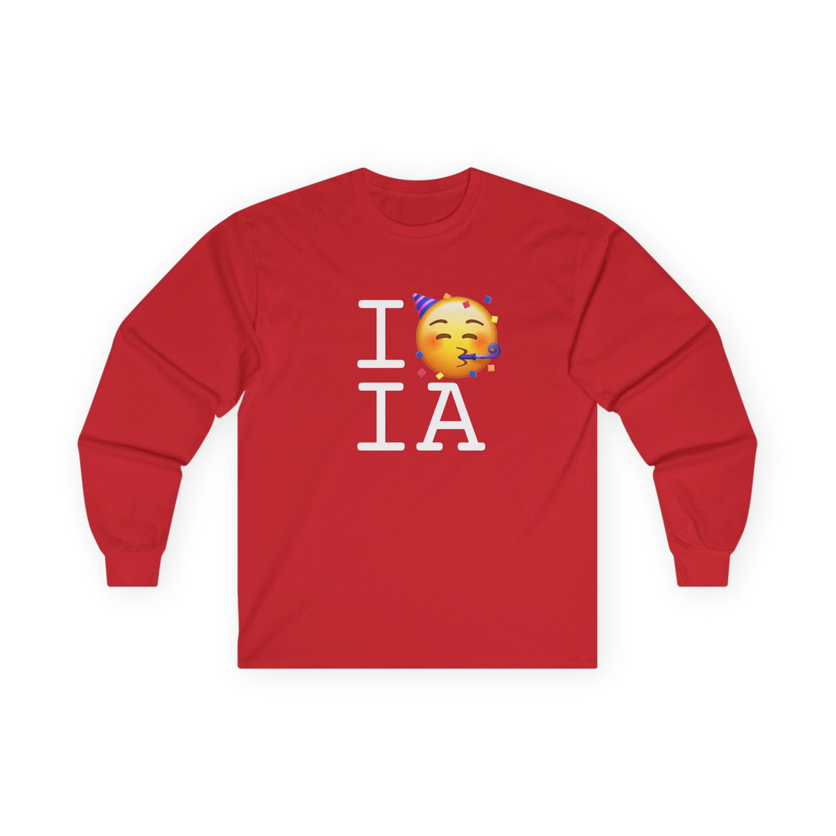 "I Celebrate Iowa" Long Sleeve Shirt