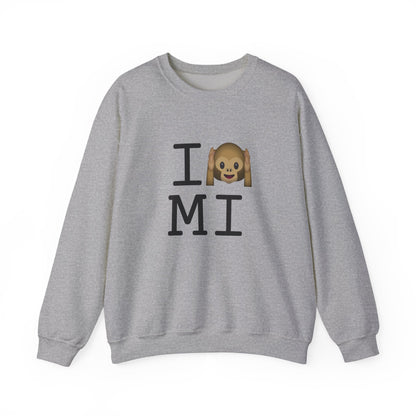 "I Don't Hear Michigan" Sweatshirt