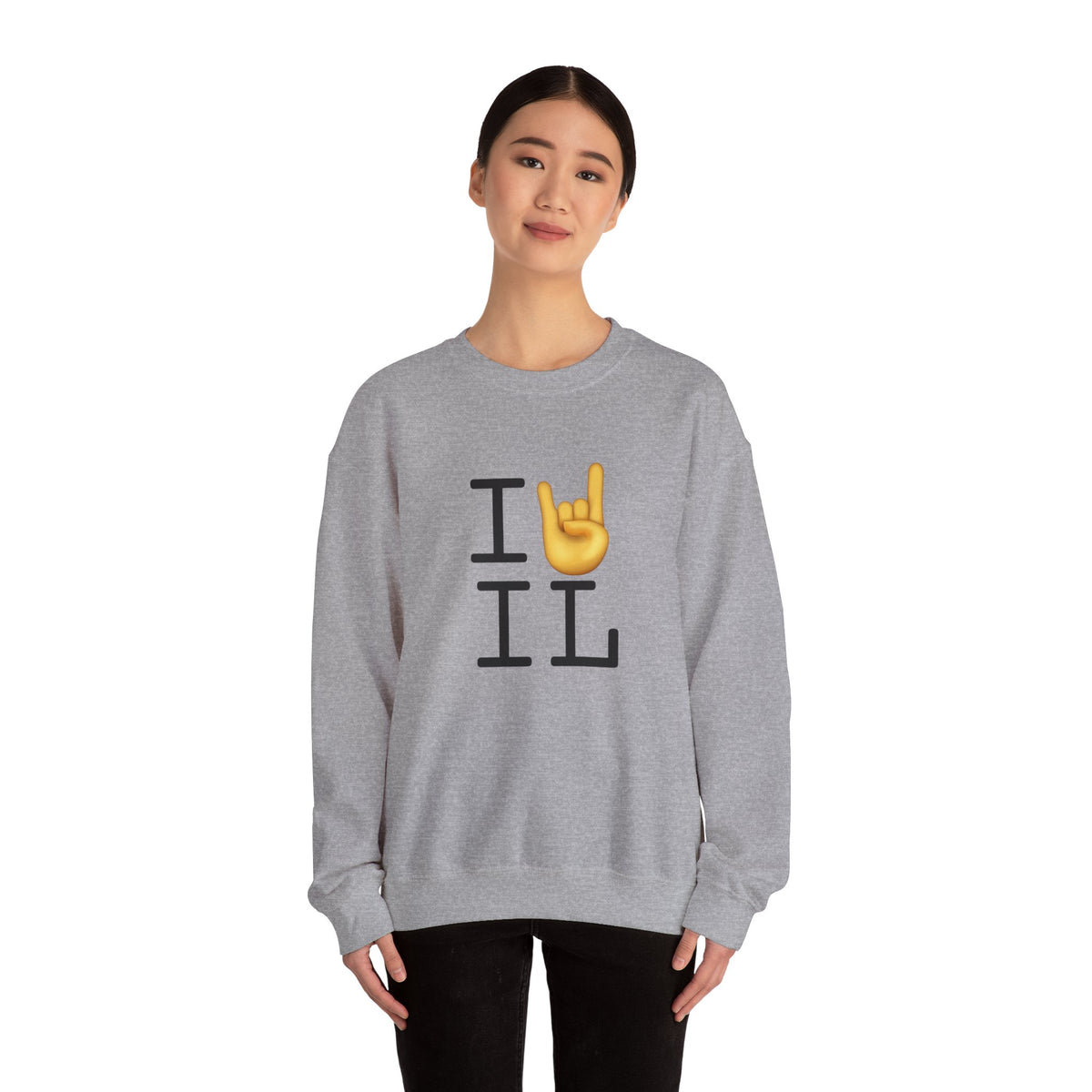 "I Rock On with Illinois" Sweatshirt