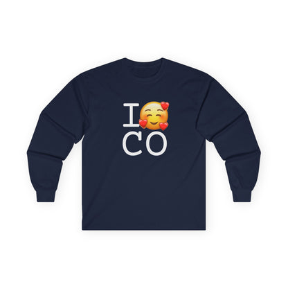 "I Adore Colorado" Long Sleeve Shirt