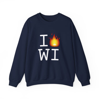 "I've got Fire for Wisconsin" Sweatshirt