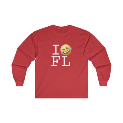 "I Laugh Hard (LMFAO) at Florida" Long Sleeve Shirt