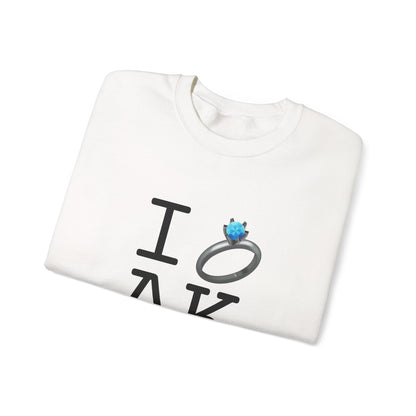 "I'm Married to (Diamond Ring) Alaska" Sweatshirt