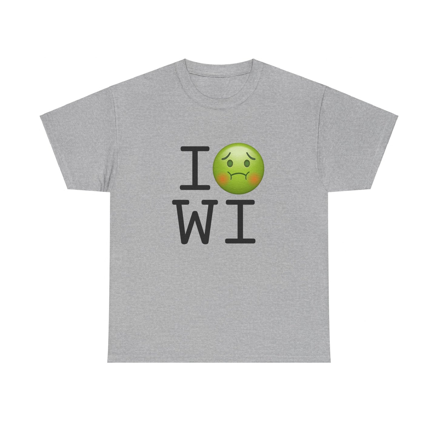 "I'm Nauseous about Wisconsin" Tee