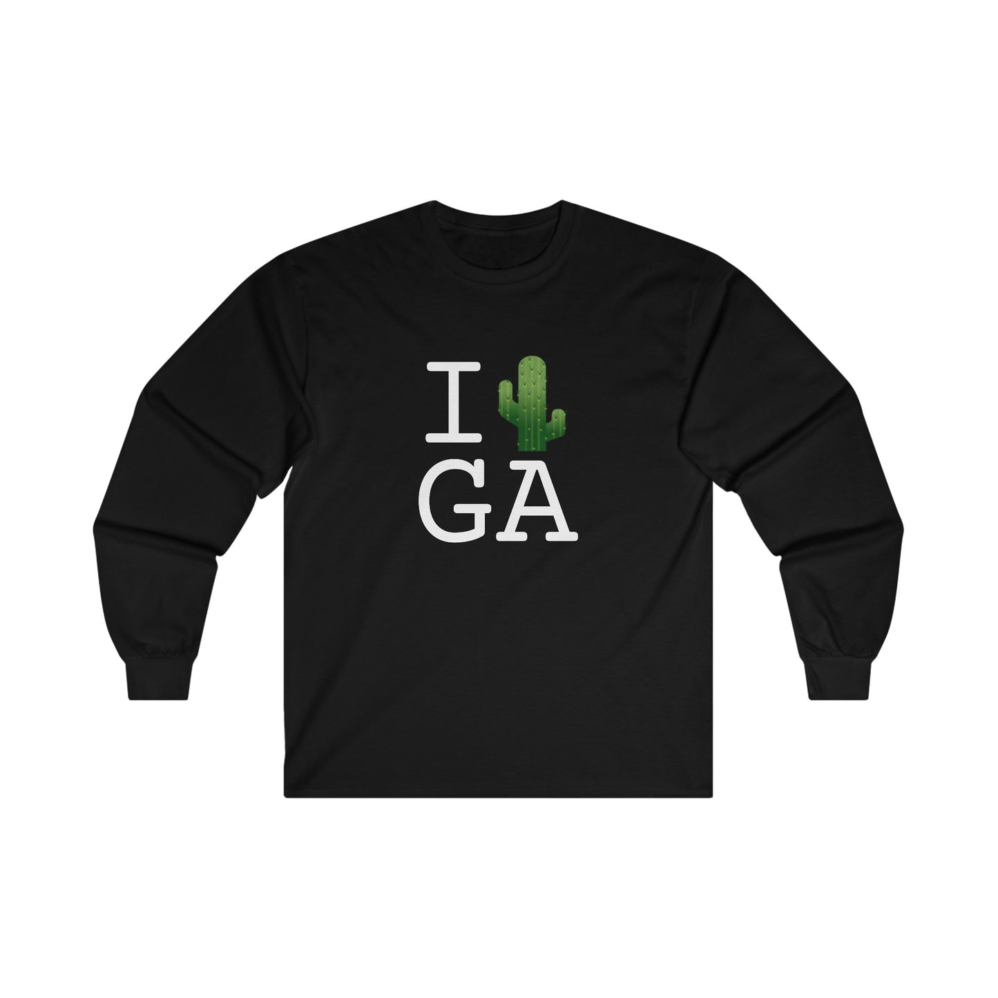 "I Cactus Georgia" Long Sleeve Shirt