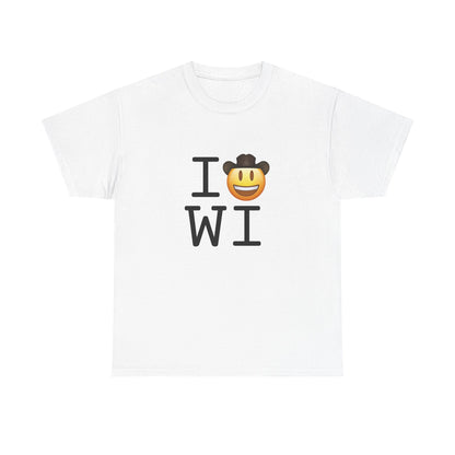 "I'm a Cowboy or Cowgirl in Wisconsin" Tee