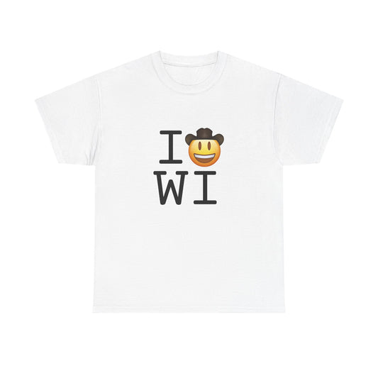 "I'm a Cowboy or Cowgirl in Wisconsin" Tee