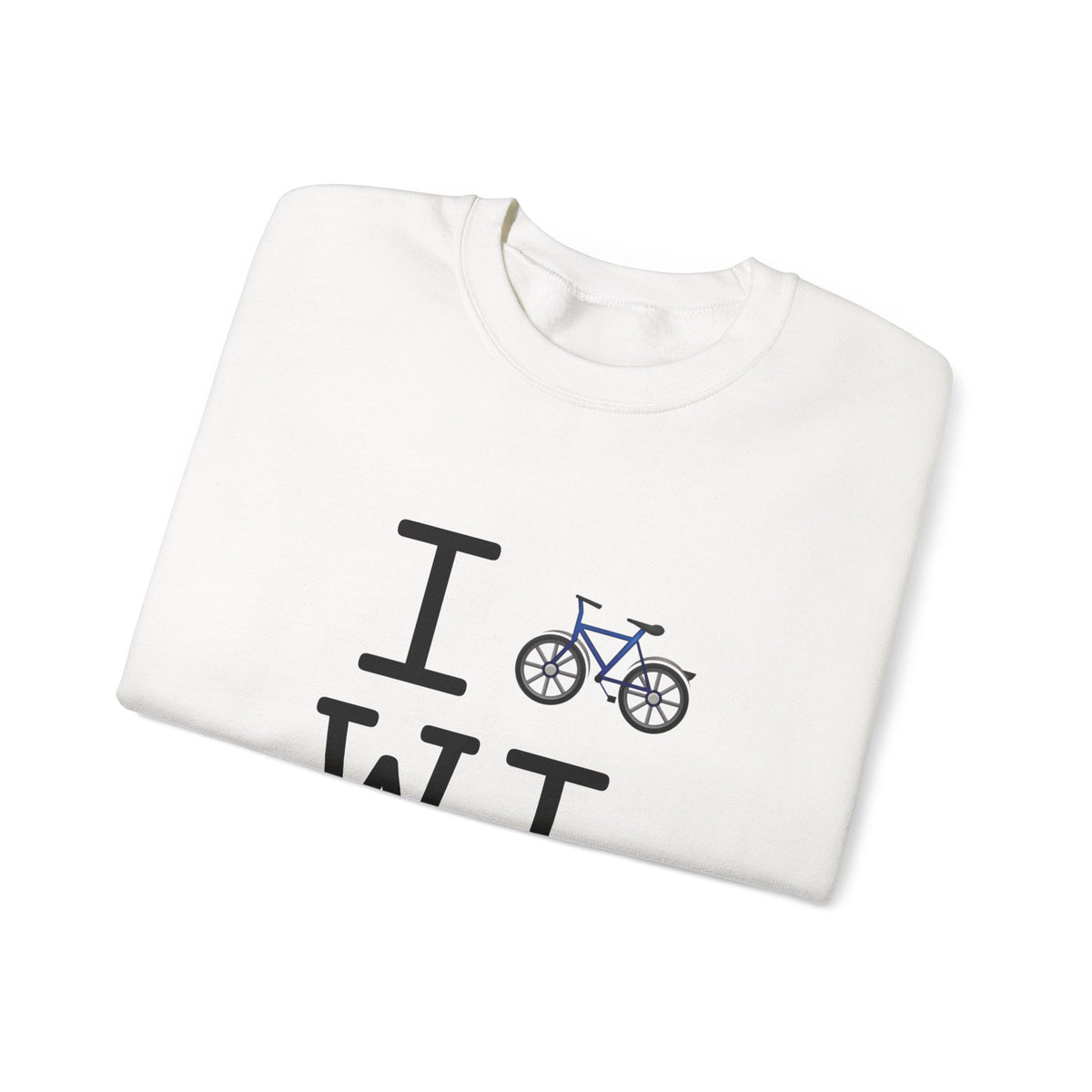 "I Bicycle Wisconsin" Sweatshirt