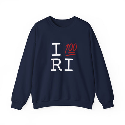 "I Keep it 100 in Rhode Island" Sweatshirt