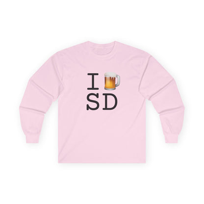 "I Beer South Dakota" Long Sleeve Shirt