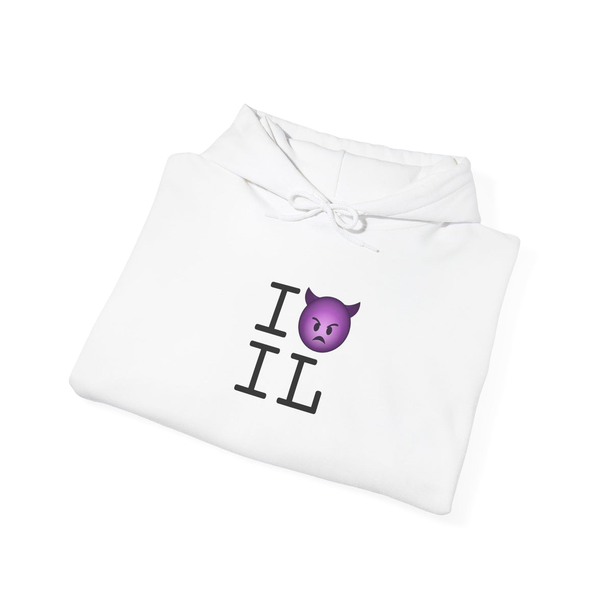 "I'm an Angry Devil about Illinois" Hoodie