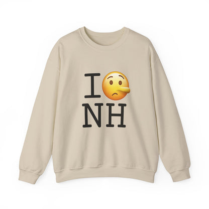 "I Lie about New Hampshire" Sweatshirt